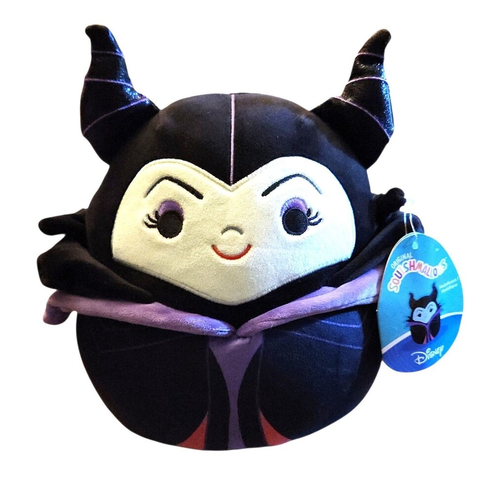 Squishmallows Disney Maleficent 8-Inch Plush Toy w/ Tags Sleeping Beauty 2023
